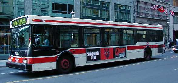 Toronto Transit Commission New Flyer D40LF 7348